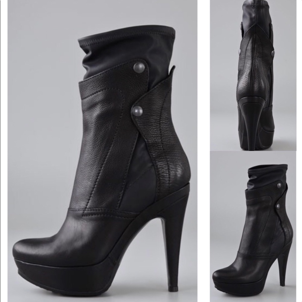 Vera Wang Lavender Fiona platform booties